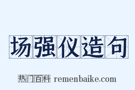 场强仪造句是什么意思的图片